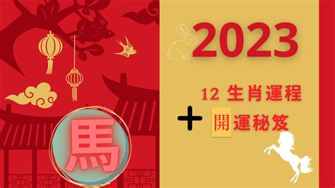 2023生肖運程